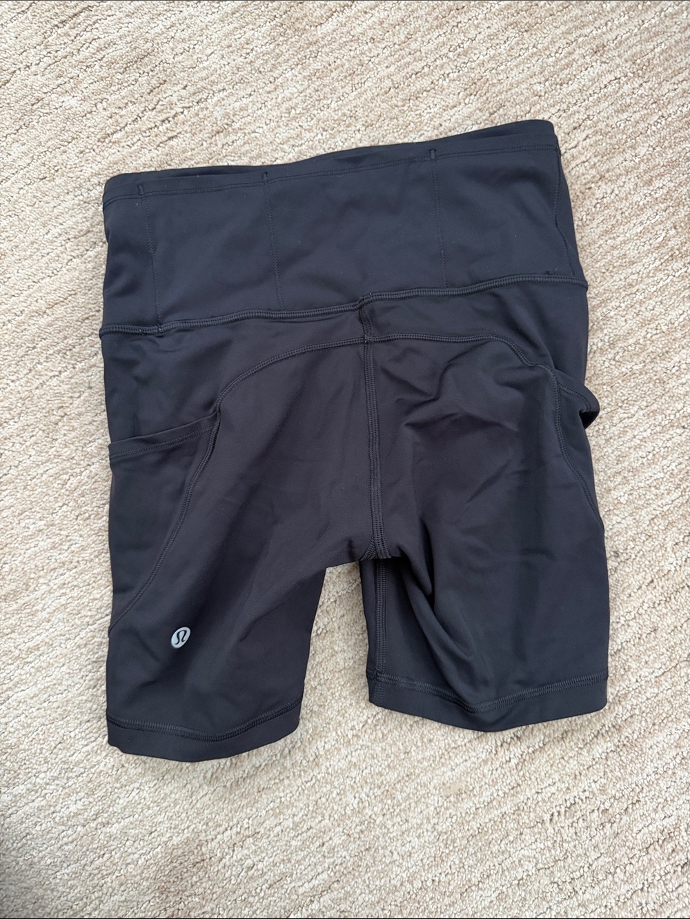lululemon athletica Black High-Waist Performance Bike Shorts